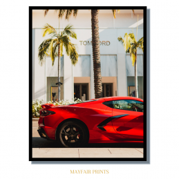 Poster A4 - Corvette